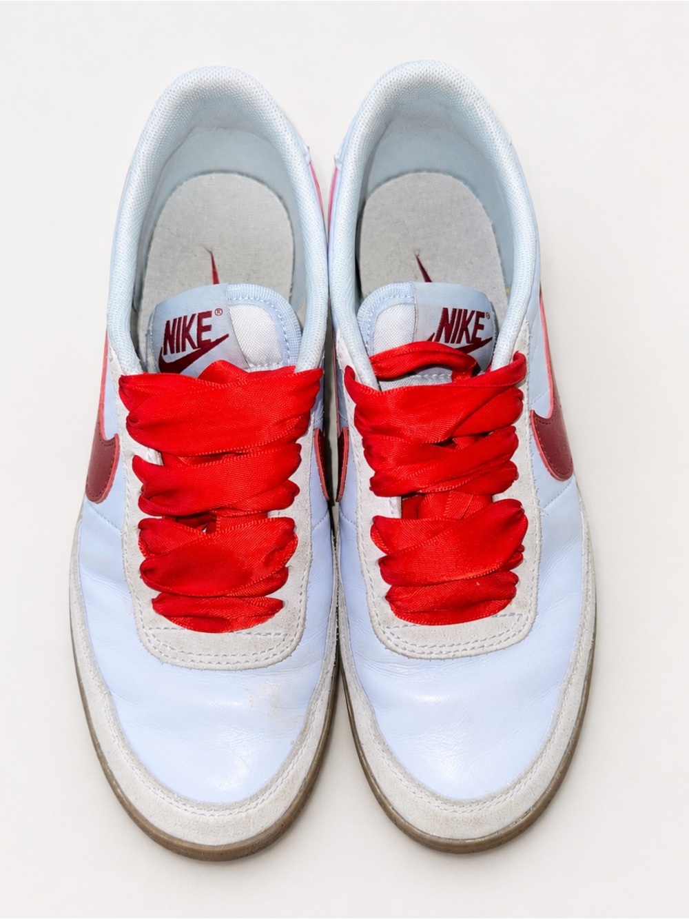 Nike Killshot 2 Royal Tint Red Gum Red Leather Low Top Sneakers IF1745-400 Sz 6